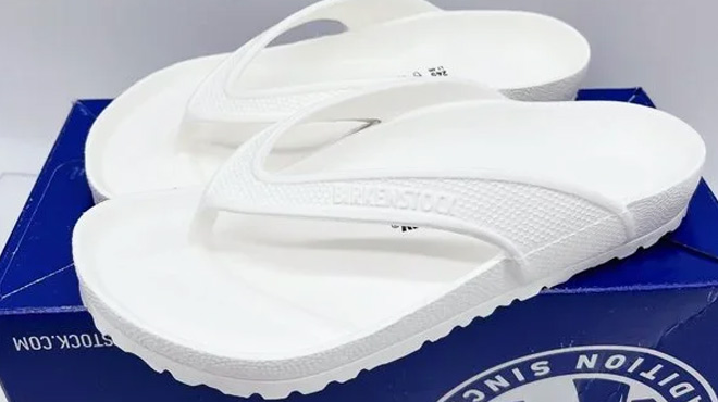 Birkenstock Women's Honolulu Flip Flops White