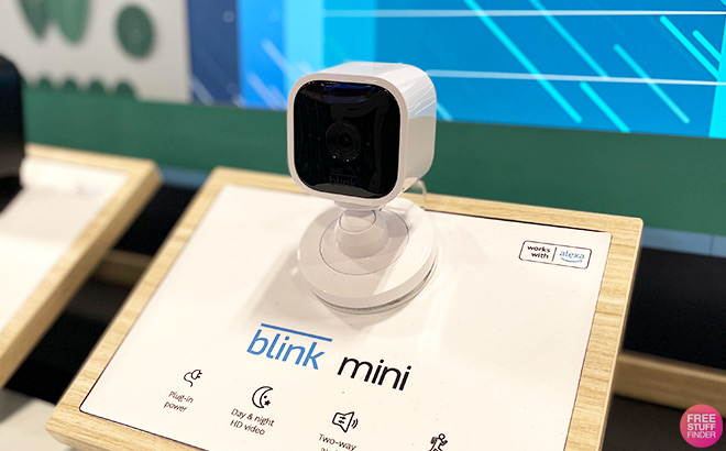 Blink Mini Indoor Camera in White