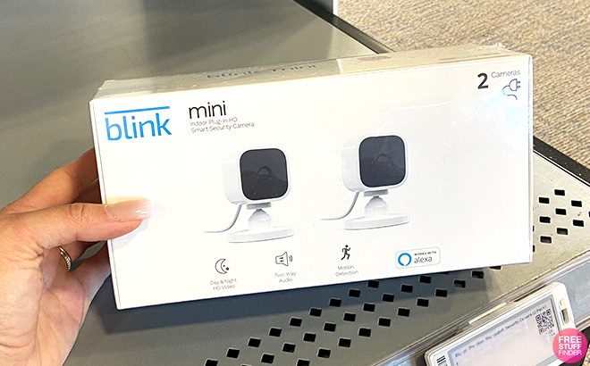Blink Mini Indoor 2-Pack Camera  in White