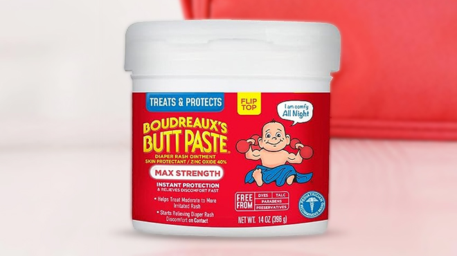 Boudreauxs Butt Paste Maximum Strength Diaper Rash Cream