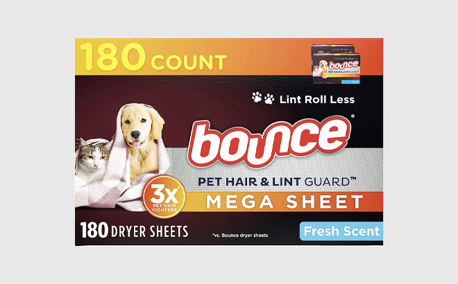 Bounce Dryer Sheets 180 Count