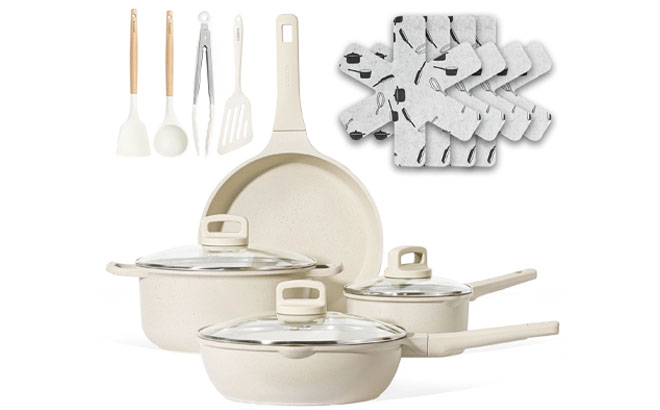Carote Nonstick Cookware 15 Piece Set