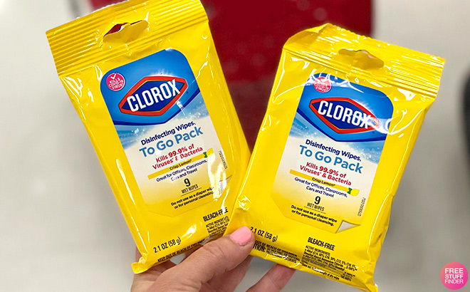 Clorox Disinfecting 48-Pack Travel Size Wipes