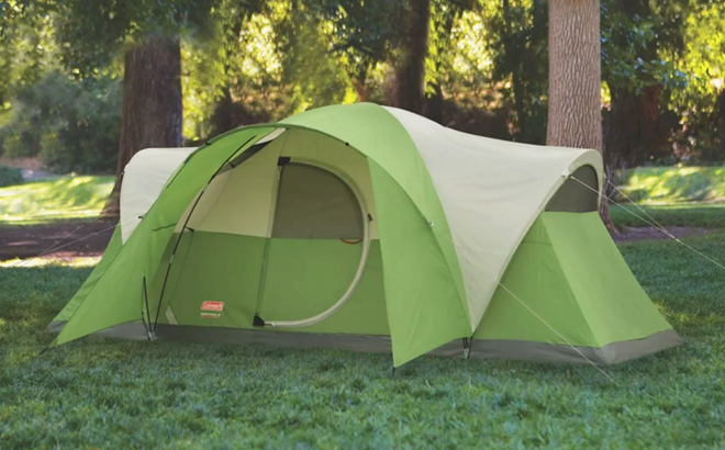 Coleman Montana 8 Person Dome Tent in Green Color