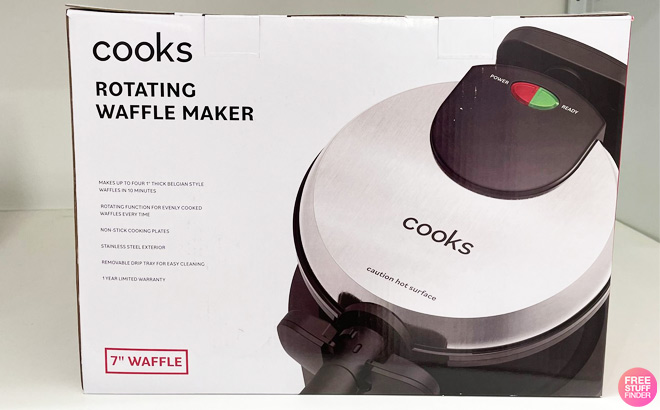 Cooks Rotating Waffle Maker