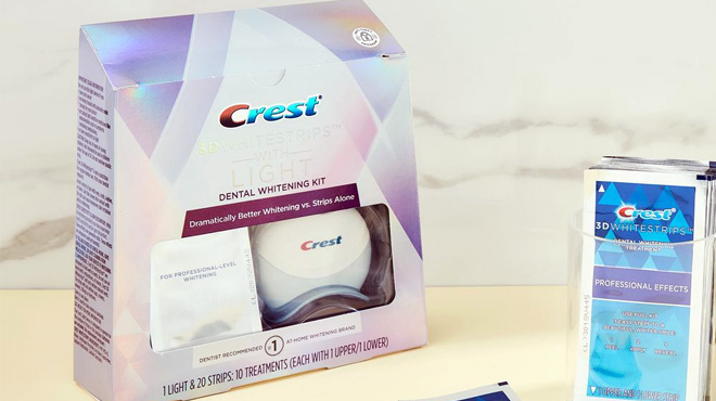Crest 3D Whitening Strip Kit