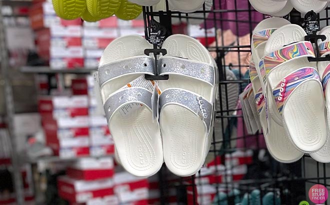Crocs Classic Glitter 2 Slide Sandals