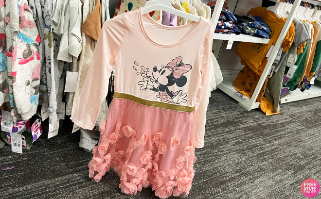 Disney Girls Minnie Mouse Ballerina Dress in Store