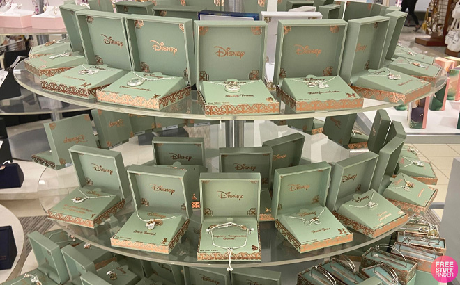 Disney Jewelry on Store Shelf