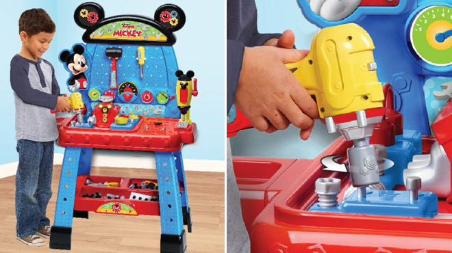 Disney Junior Mickey Mouse Funhouse Workbench at Amazon