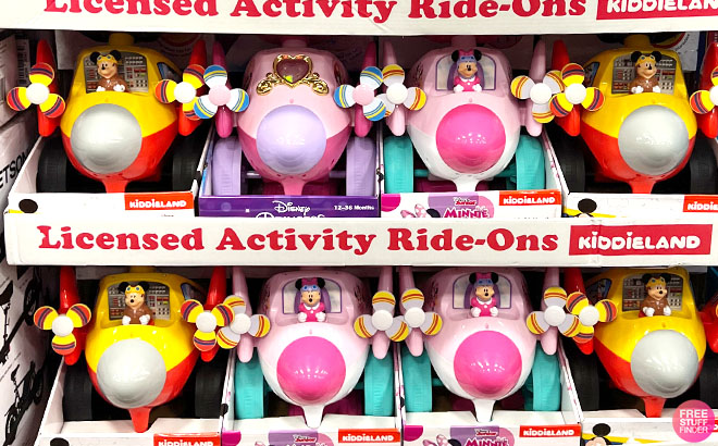 Disney Kiddieland Activity Ride On on a Shelf
