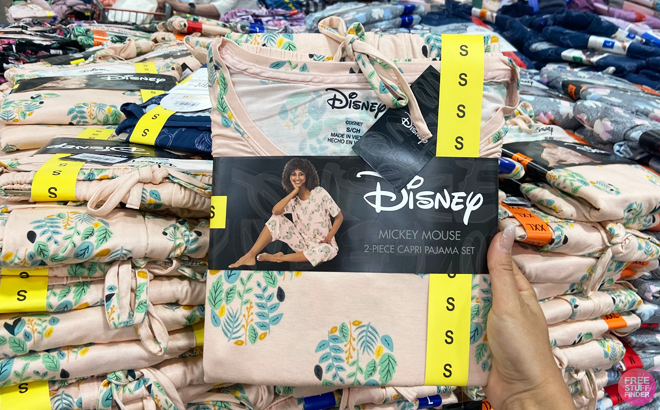 Disney Mickey Mouse Capri Pajama Set