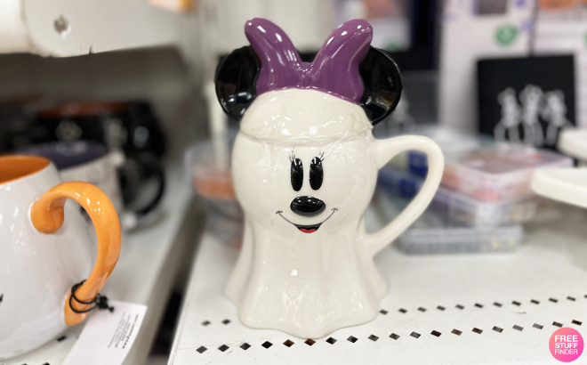 Disney Minnie Mouse Halloween Ghost Mug