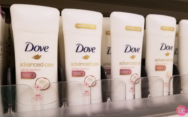 Dove Advanced Care Antiperspirant Deodorant in Caring Coconut Variant