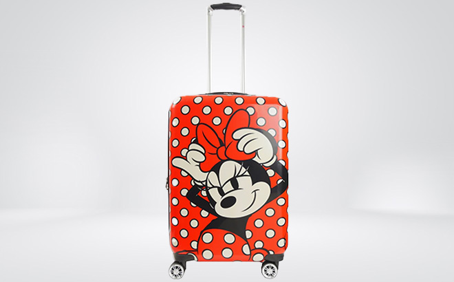 FUL Disney Minnie Mouse 21 Inch Rolling Luggage