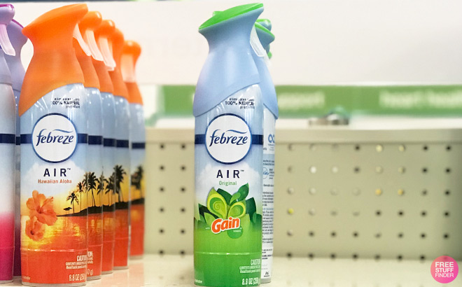 Febreze Air Gain Freshener on CVS Store Shelf