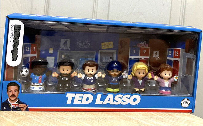 Fisher Price Little People Collector Ted Lasso Playset