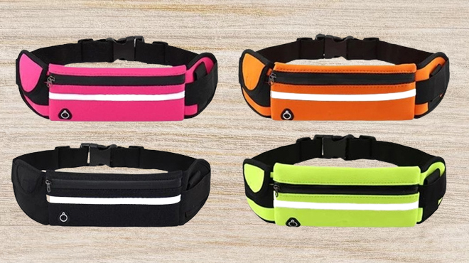 Fitness Running Belt in Different Colors