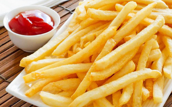 Generic Image of French Fries with Ketchup