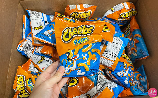 Cheetos Puffs Cheese Flavored Snack Chips, 3 oz Bag - DroneUp Delivery