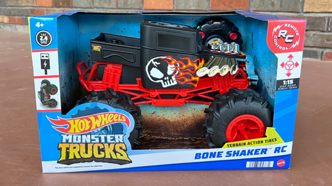 Hot Wheels RC Monster Truck Bone Shaker