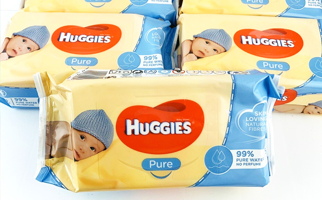Huggies Pure Baby Wipes 560-Count 