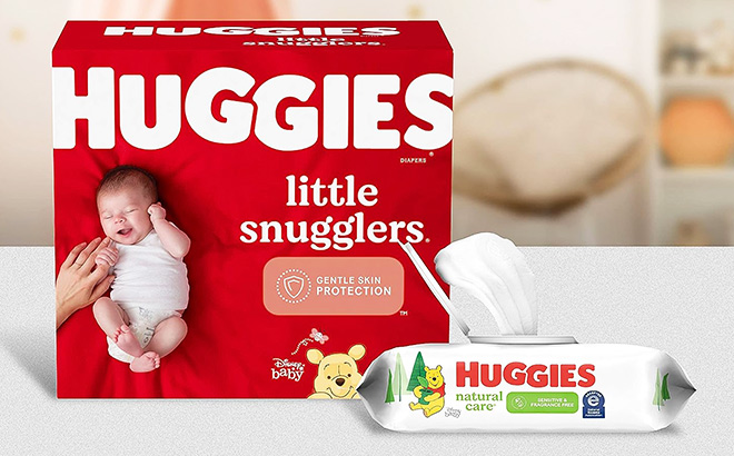 Huggies Little Snugglers 156-Count Baby Diapers (Size 3)