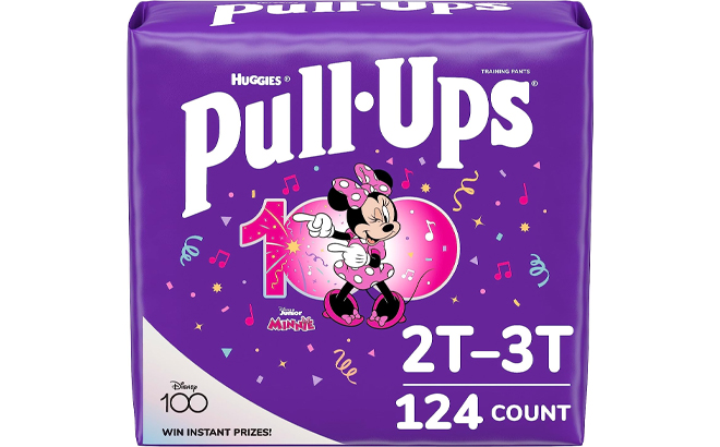 Huggies Girls 124 Count Pull Ups Potty Training Pants