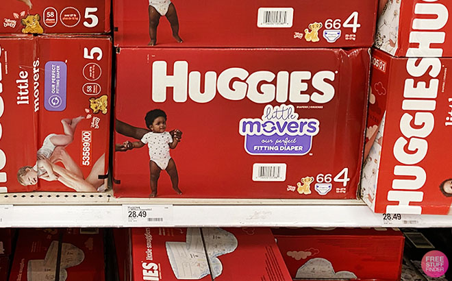 Huggies Little Movers Baby Disposable Diapers