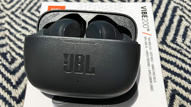 JBL Vibe 200TWS True Wireless Earbuds in Black Color