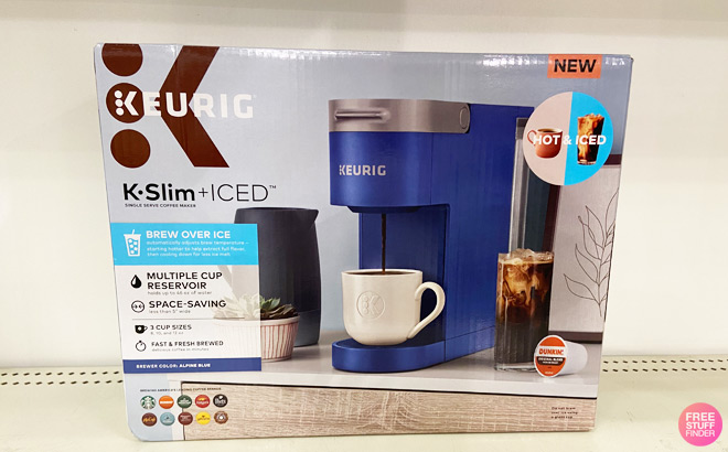 K Slim Iced Coffee Maker on Store Shelf