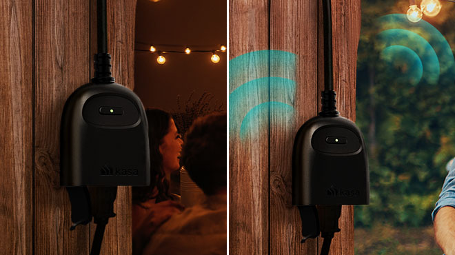 Kasa Outdoor Smart Dimmer 1 SocketPlug 2