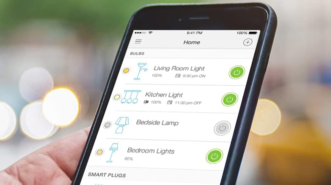 Kasa Smart App Remote Controlling Smart Bulbs