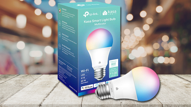 Kasa Smart Bulb Full Color Smart WiFi Light Bulb