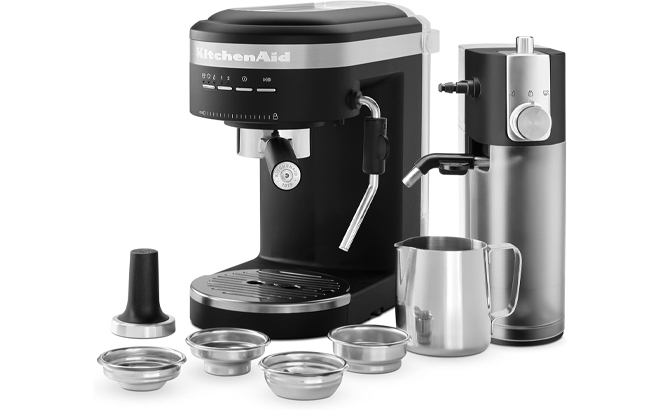 KitchenAid Semi Automatic Espresso Machine and Automatic Milk Frother