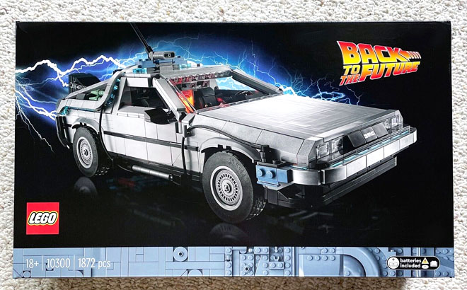 LEGO Back to The Future Model Car Building Set