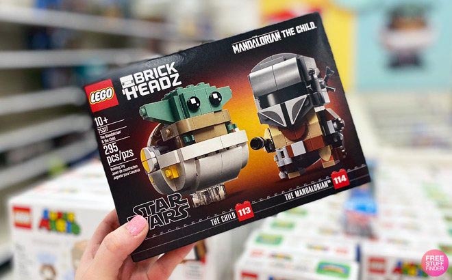 LEGO BrickHeadz Star Wars The Mandalorian and The Child Building Toy
