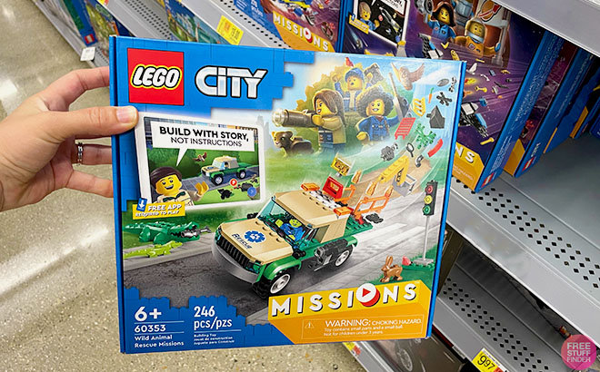 LEGO City Wild Animal Rescue Missions Building Toy Set