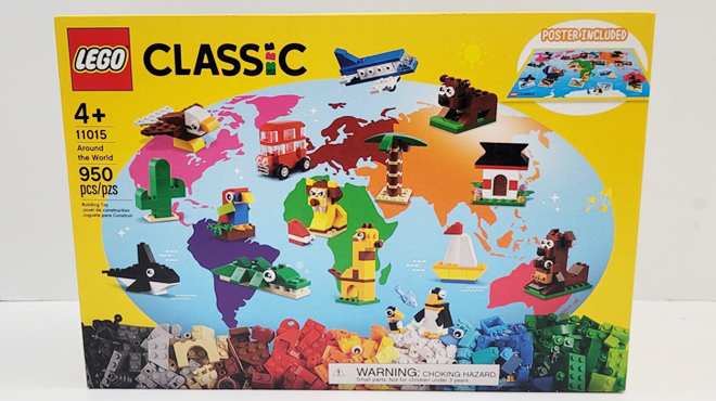 LEGO Classic Around the World 950 Piece Building Set