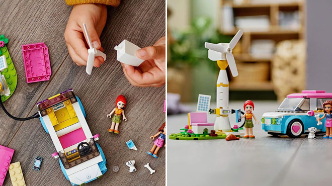 LEGO Friends Olivia Electric Car Toy Eco Playset 2