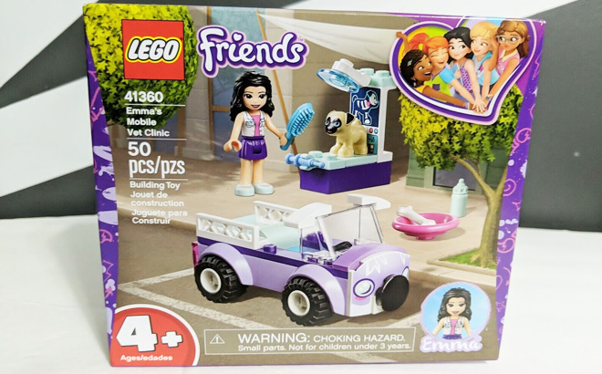 LEGO Friends Emma's Mobile Vet Clinic 50-Piece Building Toy