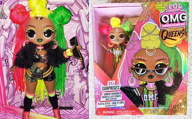 LOL Surprise OMG Queens Sways Fashion Doll Unboxed LOL Surprise OMG Queens Sways Fashion Doll Unboxed