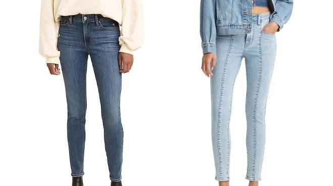 Levis Womens Skinny Jeans