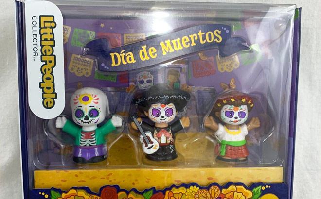 Little People Collector Dia De Muertos Special Edition on a Box