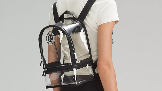 Lululemon Clear Mini Backpack