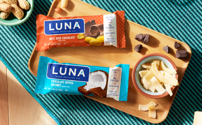 Luna Bar Variety Flavors