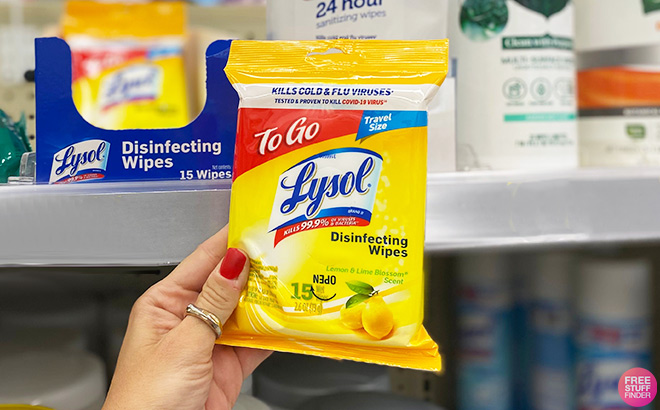 Lysol Disinfecting Wipes 48 Pack