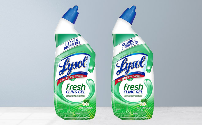 Lysol Toilet Bowl Cleaner Two Counts