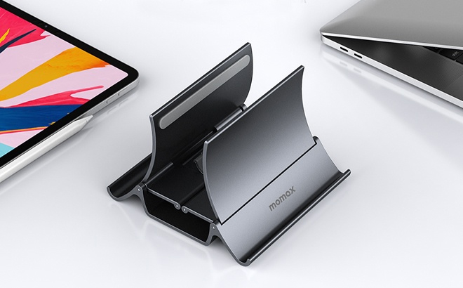 MOMAX Vertical Laptop Stand Holder at Amazon