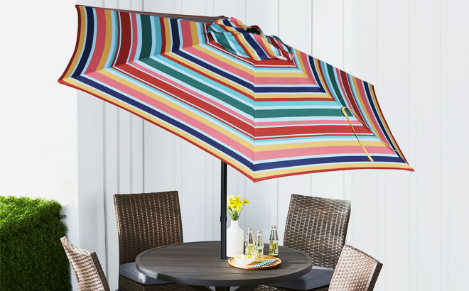 Mainstays 7 5 foot Outdoor Patio Umbrella